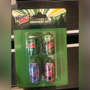 Mountain Dew Ornament Set